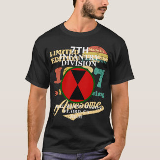 T-shirt Soldat d'infanterie de la 7e division d'infanterie