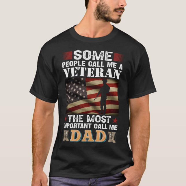 T-shirt Soldat Honneur Devoir America Les gens me traitent (Devant)