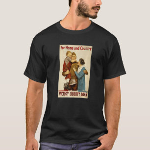T-shirt Soldat Patriotique Classique De L'Ère De La Guerre