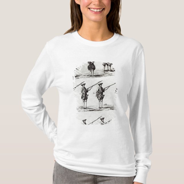 T-shirt Soldats avec des baïonnettes (Devant)