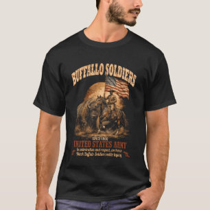 T-shirt Soldats de Buffalo, Histoire noire afro-américaine