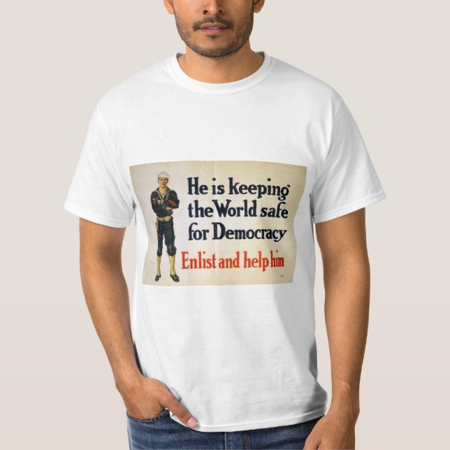 T-shirt Soldats de ~ de marines des USA de la mer (Devant)