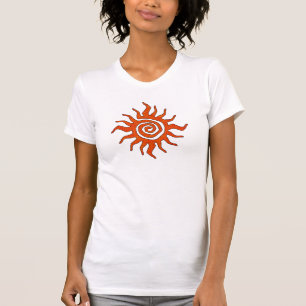T-shirt Soleil bohème