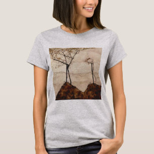 T-shirt Soleil d'automne et arbres par Egon Schiele, Art a