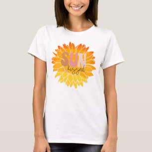 T-shirt Soleil de tournesol baisé