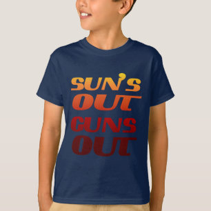 T-SHIRT SOLEIL DEHORS ARMES DEHORS