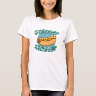 T-shirt Soleil dehors, fessier dehors