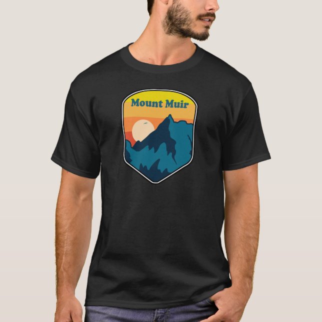 T-shirt Soleil du mont Muir California (Devant)