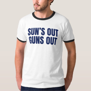 T-shirt Soleil en vue, muscles en vue