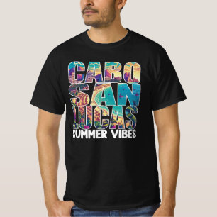 T-shirt soleil et cabo souvenirs de vacances en style