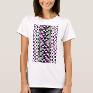 T-shirt Soleil et pluie en rose