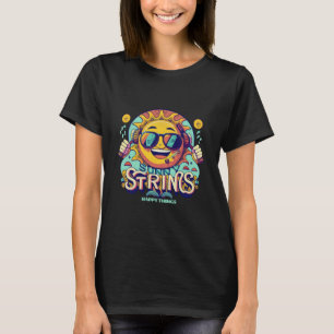 T-shirt soleil hip hop