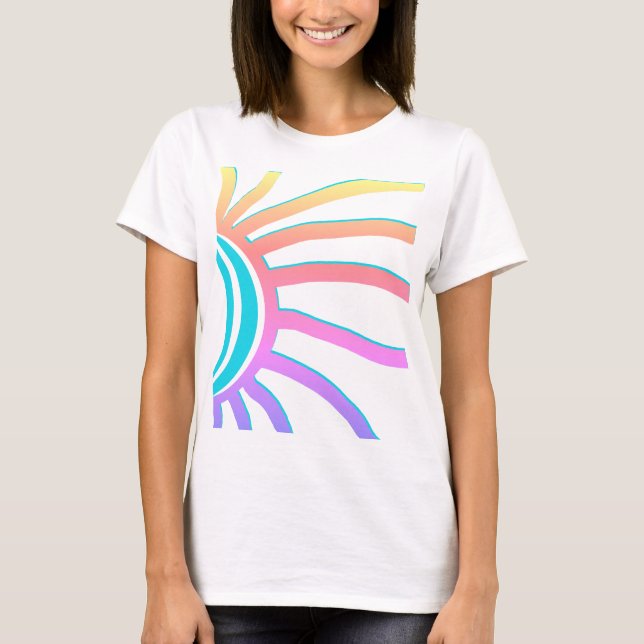 T-shirt Soleil joyeux  (Devant)