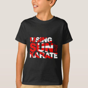 T-shirt Soleil levant Karate Sunburst