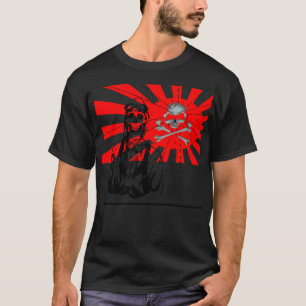 T-shirt Soleil Levant, pilote de kamikaze,