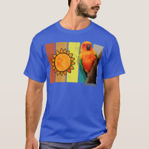 T-shirt Soleil Parakeet Parrot Oiseaux Hommes Femmes Enfan