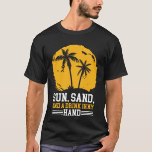 T-shirt soleil sel sable fin été