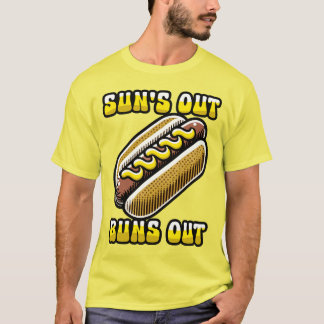 T-shirt Soleil Sortir Éjaculation Drôle Chien Chaud Été Am
