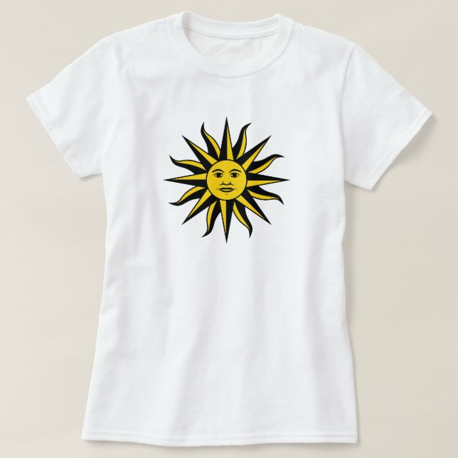 T-shirt Soleil souriant (Design devant)