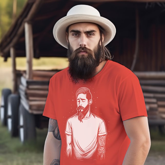 T-shirt Solemn Hipster (Créateur téléchargé)