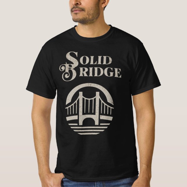 T-SHIRT SOLID BRIDGE (Devant)