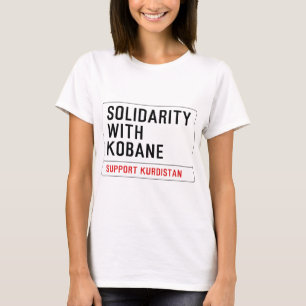 T-SHIRT SOLIDARITÉ AVEC KOBANE