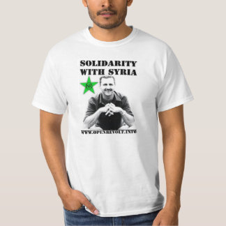 T-shirt Solidarité avec la Syrie