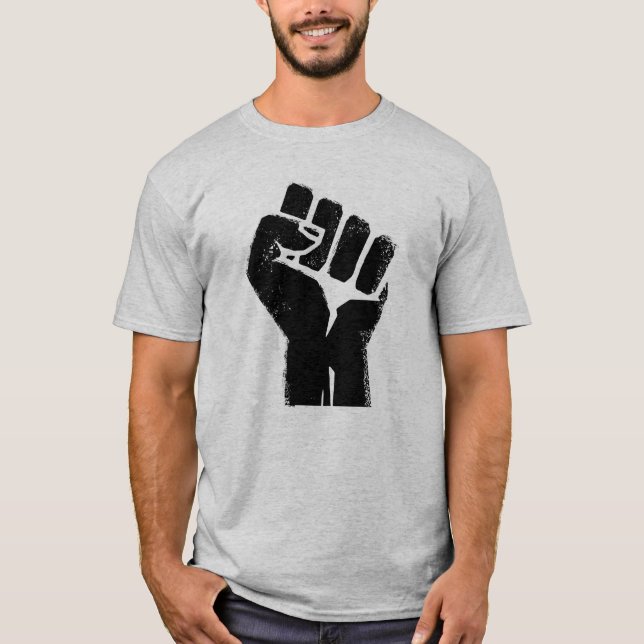 T-shirt Solidarité raciale (Devant)