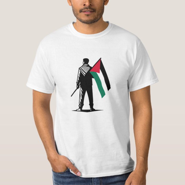 T-shirt Solidarity for Palestine: Advocate in Style (Devant)