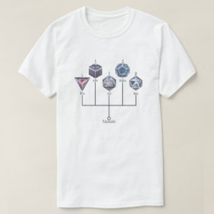 T-shirt Solides platoniques