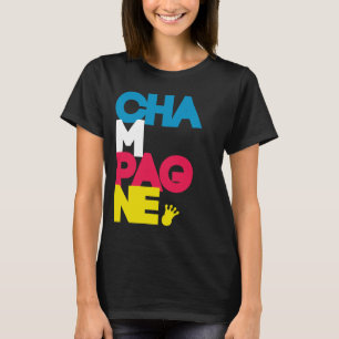 T-shirt SOLIDES TOTAUX frais de la chemise   de Champagne