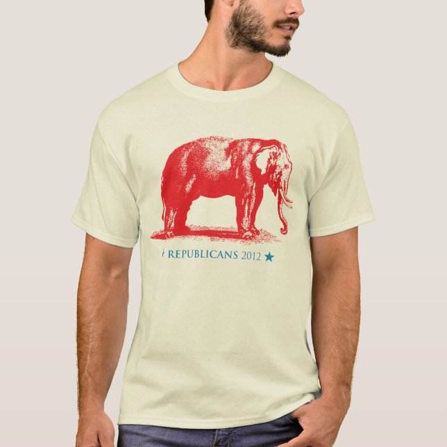 T-shirt SOLIDES TOTAUX républicains bleus blancs rouges (Devant)