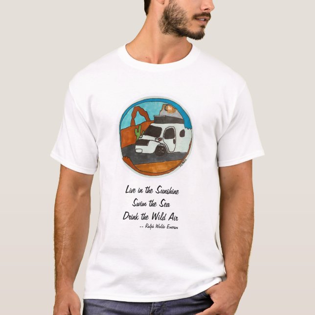 T-shirt Solis Campervan (Devant)