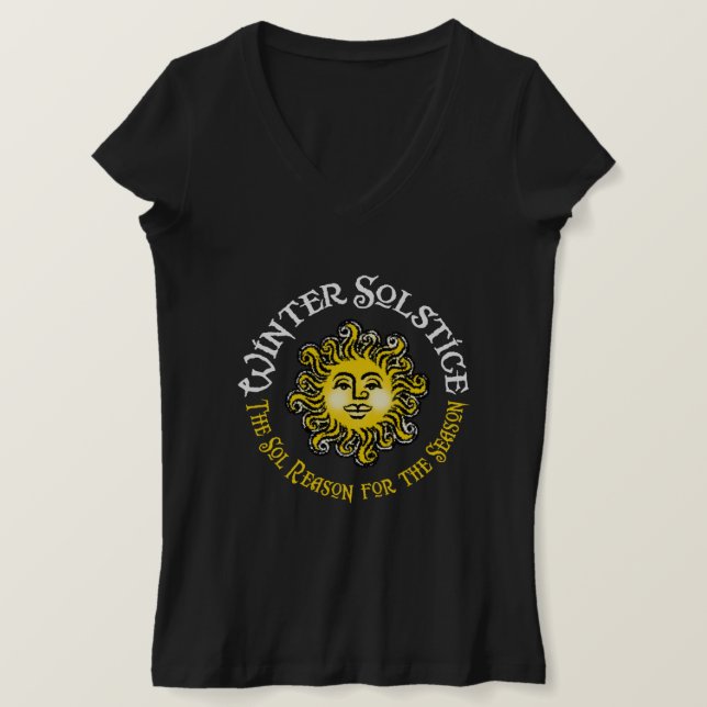 T-shirt SOLSTICE D'HIVER - La Sol Raison de la saison (Design devant)