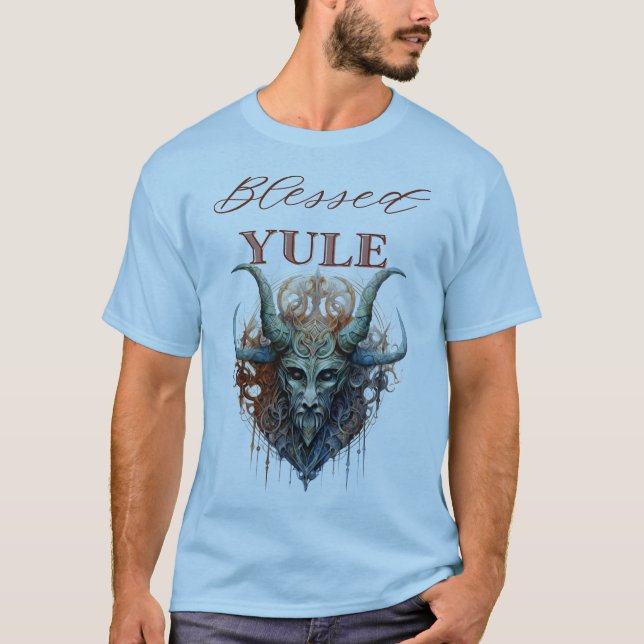 T-shirt Solstice hivernale de Yule béni (Devant)