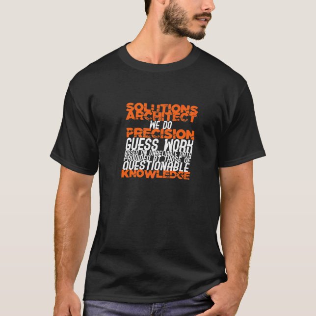 T-shirt Solutions Architect Do (Devant)
