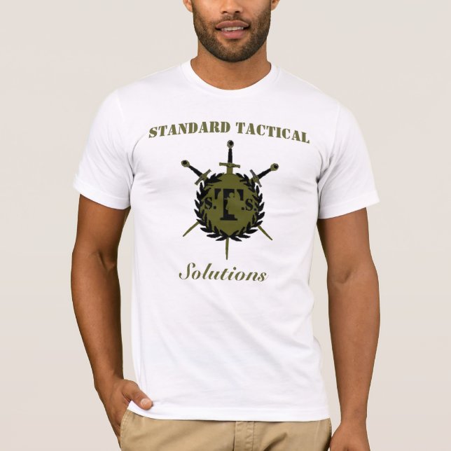 T-shirt Solutions tactiques standard (Devant)