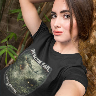 T-shirt sombre pour femmes "Rescue Fail"