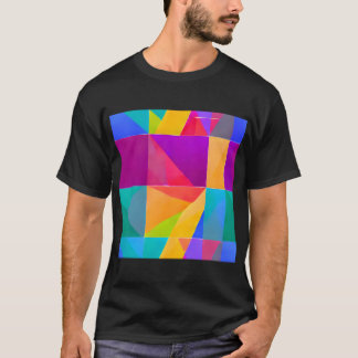 T-Shirt sombre prisme cosmique