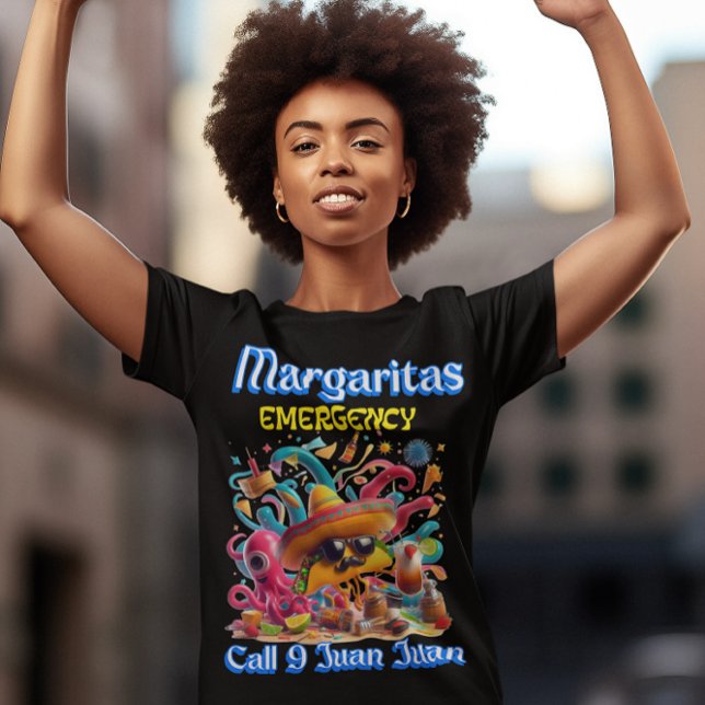 T-shirt Sombrero et lunettes de soleil Margarita Urgence (Créateur téléchargé)
