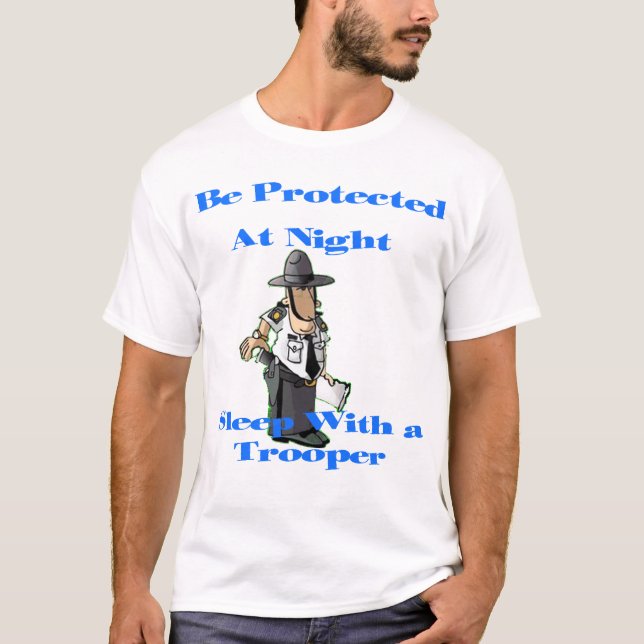 T-shirt Sommeil avec un soldat de la cavalerie (Devant)
