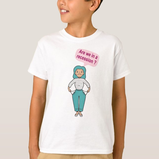 T-shirt Sommes-nous en récession ? (Devant)