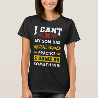 T-shirt Son A Hardball Squash Exercice Amusant Parents Hum
