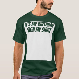 T-shirt Son Anniversaire Signe Mon Ice Breaker Party