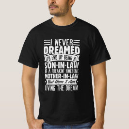 T-shirt Son Art De Droit De Mère En Droit