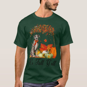 T-shirt Son automne Yall de grands Amoureux de les chiens 