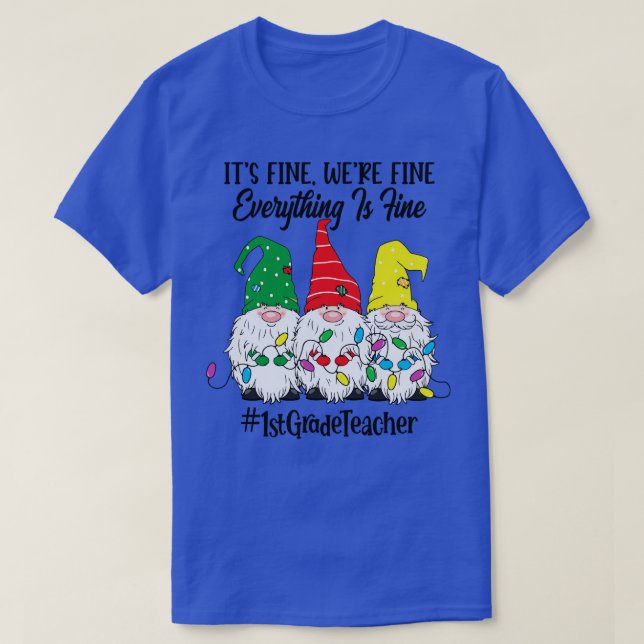 T-shirt Son beau Étaient bien Tout est bien Première Class (Design devant)