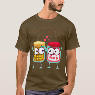 T-shirt Son Beurre D'Arachide Jelly Temps Drôle Cadeau T I