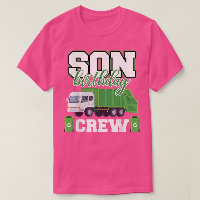 T-shirt Son Birthday (Design devant)