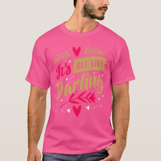 T-shirt Son Coeur Chéri Tout Mensonge Mème Ironique